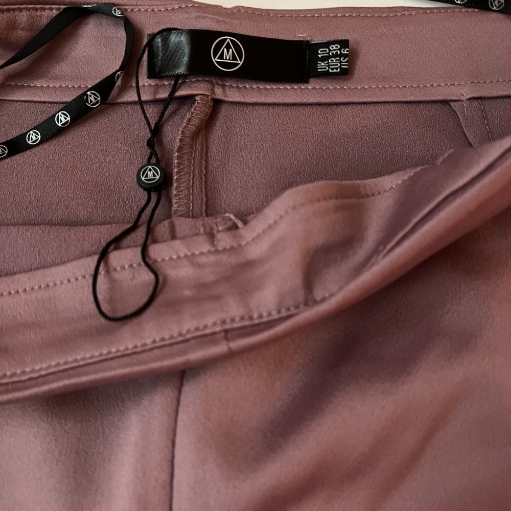 Missguided Pants Split Wide Leg Trousers. View 3